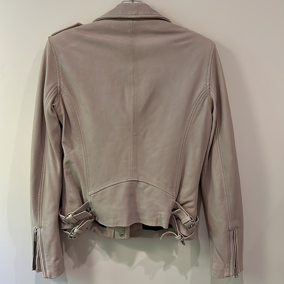 IRO Leather Jacket EU 38 - Picture 4 of 11
